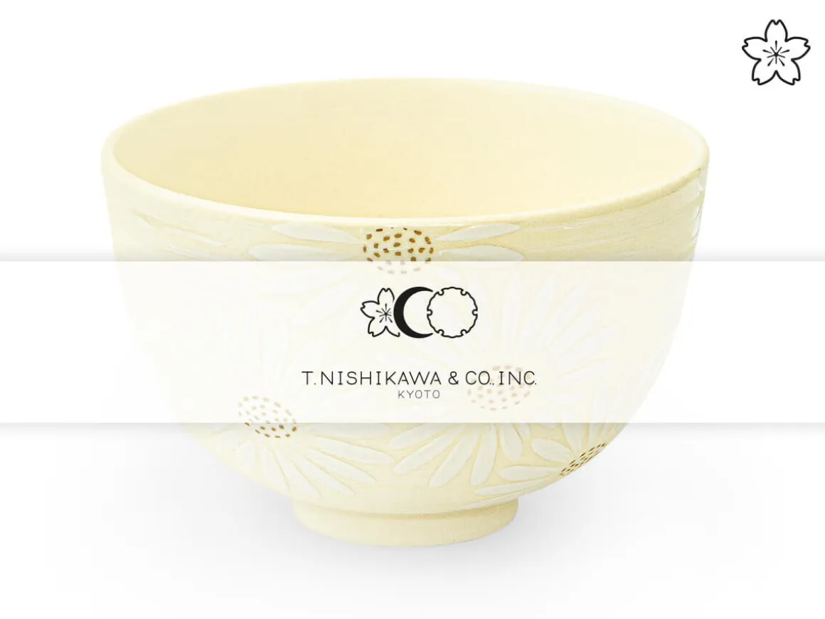 ORYOKI Matcha Schalen|Teegeschirr*Matcha Schale Marguerite, Kayori