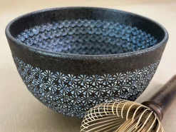 ORYOKI Matcha Schalen|Teegeschirr*Matcha Schale Nanban Mishimazume, Mitate
