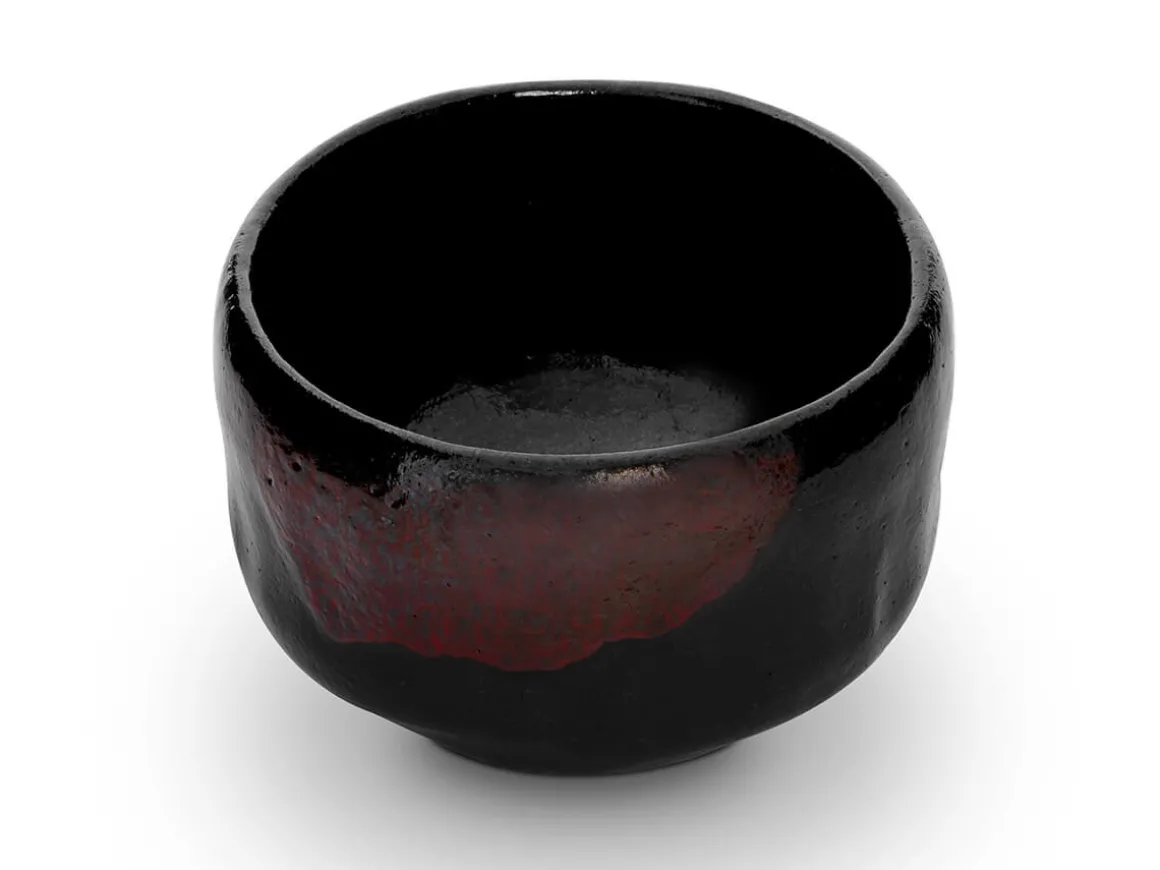 ORYOKI Matcha Schalen|Teegeschirr*Matcha Schale Raku schwarz, Kyoto Japan