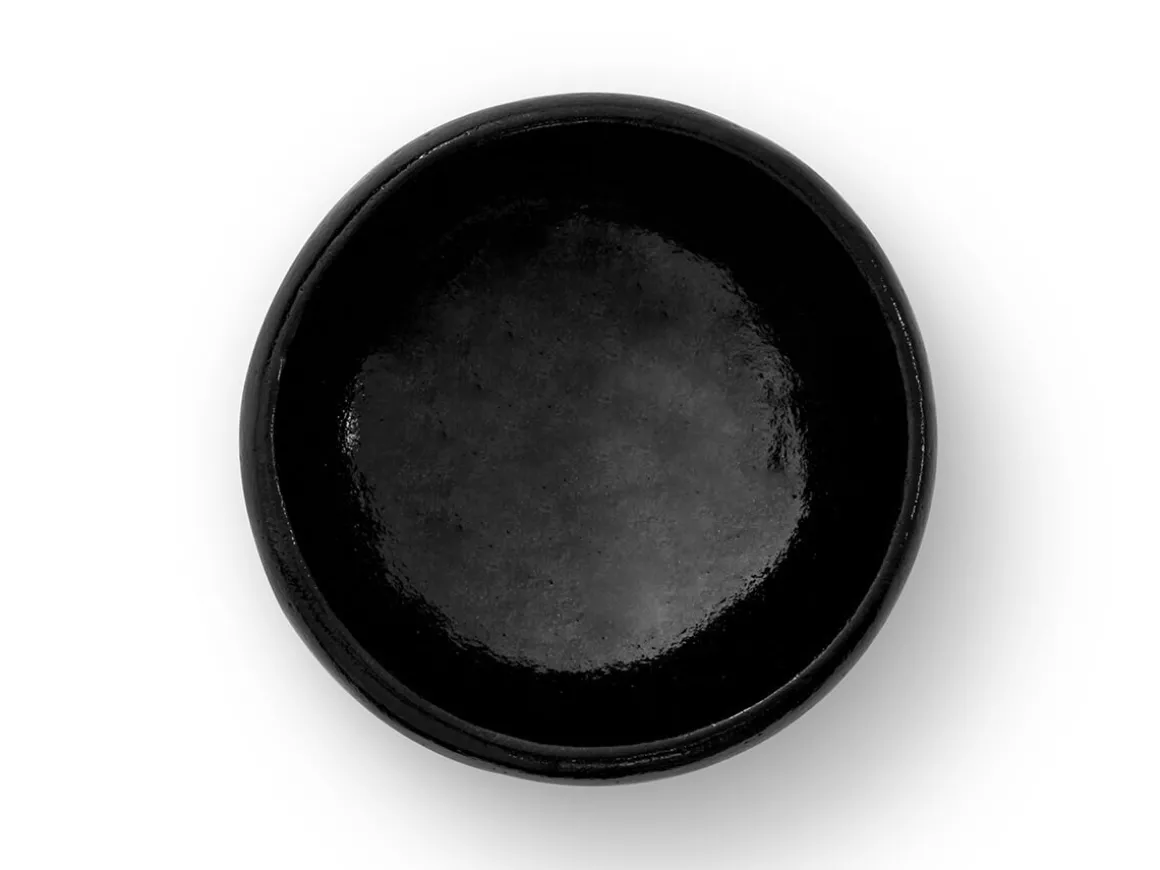 ORYOKI Matcha Schalen|Teegeschirr*Matcha Schale Raku schwarz, Kyoto Japan
