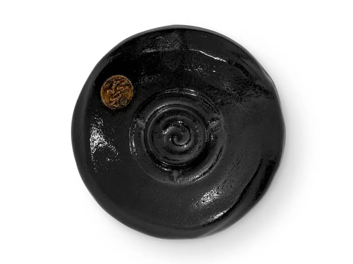 ORYOKI Matcha Schalen|Teegeschirr*Matcha Schale Raku schwarz, Kyoto Japan