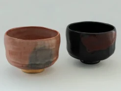 ORYOKI Matcha Schalen|Teegeschirr*Matcha Schale Raku schwarz, Kyoto Japan