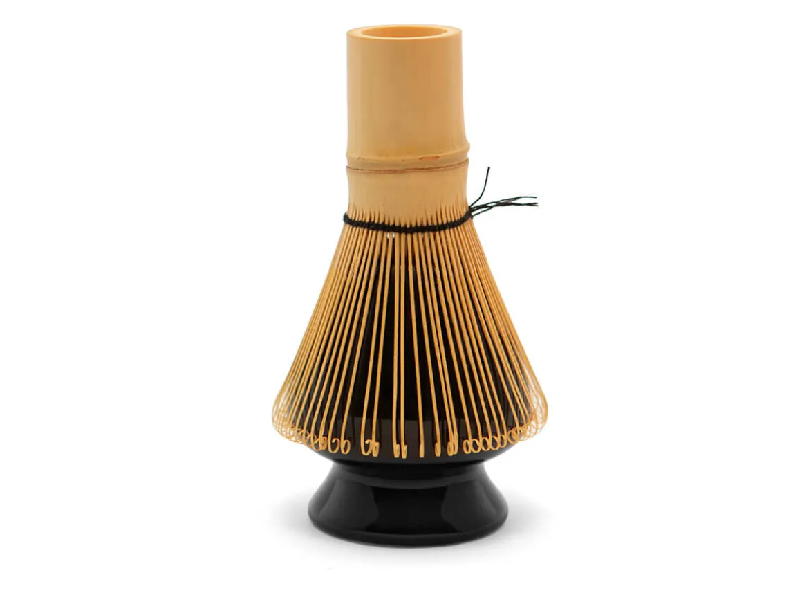 ORYOKI Matcha Besen Und Löffel*Matcha Teebesenhalter schwarz