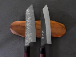 ORYOKI Messer-Zubehör*Messerhalter magnetisch, 3 Größen, Nussbaum