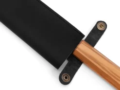 ORYOKI Messer-Zubehör*Messerhülle Bunka 185, Leder Vintage schwarz