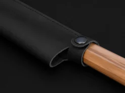 ORYOKI Messer-Zubehör*Messerhülle Bunka 185, Leder Vintage schwarz