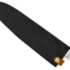 ORYOKI Messer-Zubehör*Messerhülle Leder Gyuto, schwarz