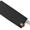 ORYOKI Messer-Zubehör*Messerhülle Leder Nakiri, schwarz