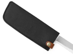 ORYOKI Messer-Zubehör*Messerhülle Leder Nakiri, schwarz