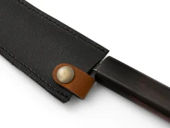 ORYOKI Messer-Zubehör*Messerhülle Leder Petty, schwarz