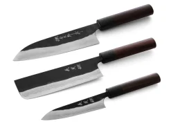 ORYOKI Messersets*Messerset Damastmesser Nami Santoku II