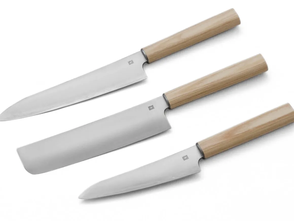 ORYOKI Messersets*Messerset Yuri Hocho, 3 japanische Kochmesser