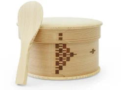 ORYOKI Sushi-Zubehör*Ohitsu, japanischer Reisbehälter, 2 Größen
