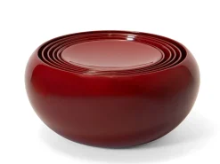 ORYOKI Holzschalen|Oryoki*Schalenset rot, 6-teilig