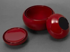 ORYOKI Holzschalen|Oryoki*Schalenset rot, 6-teilig