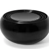 ORYOKI Holzschalen|Lacquerware*Schalenset schwarz, 6-teilig