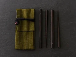 ORYOKI Essstäbchen*Premium Essstäbchen Tokusen ebony, teilbar
