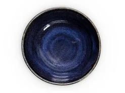 ORYOKI Ramen-Schüsseln Und Schalen|Japanisches Porzellan*Ramen Bowl Donburi Blue, Ø 18,6 cm
