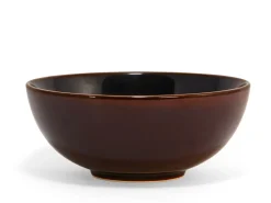 ORYOKI Ramen-Schüsseln Und Schalen|Japanisches Porzellan*Ramen Bowl Pirka, 19,5 cm, amber