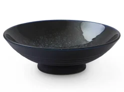 ORYOKI Japanisches Porzellan|Ramen-Schüsseln Und Schalen*Ramen Schüssel Tsuya, blau, 24,5 cm