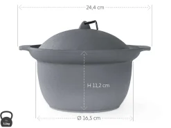 ORYOKI Gusseisentöpfe*Reis Kochtopf 3 cups, OIGEN