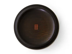 ORYOKI Holzschalen|Lacquerware*Reisschale Turari Wan L, schwarz