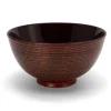 ORYOKI Holzschalen|Lacquerware*Reisschale Urushi Tamenuri, 360 ml