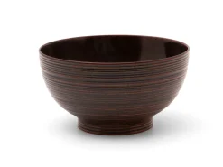 ORYOKI Lacquerware|Holzschalen*Reisschale Urushi Temekijiro, 320 ml