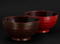 ORYOKI Lacquerware|Holzschalen*Reisschale Urushi Temekijiro, 320 ml