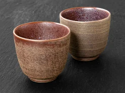 ORYOKI Sake|Japanisches Porzellan*Sake Becher, Gold, 2er Set