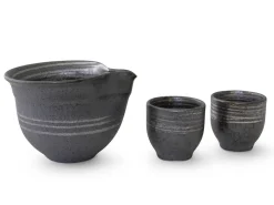 ORYOKI Sake*Sake Set Akira, Arita Keramik