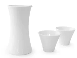 ORYOKI Sake*Sake Set Gen, Arita Porzellan, weiß