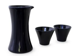 ORYOKI Sake*Sake Set Gen, Arita Porzellan, indigo