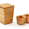 ORYOKI Sake*Sake Set Tokuri, Holz