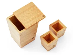 ORYOKI Sake*Sake Set Tokuri, Holz