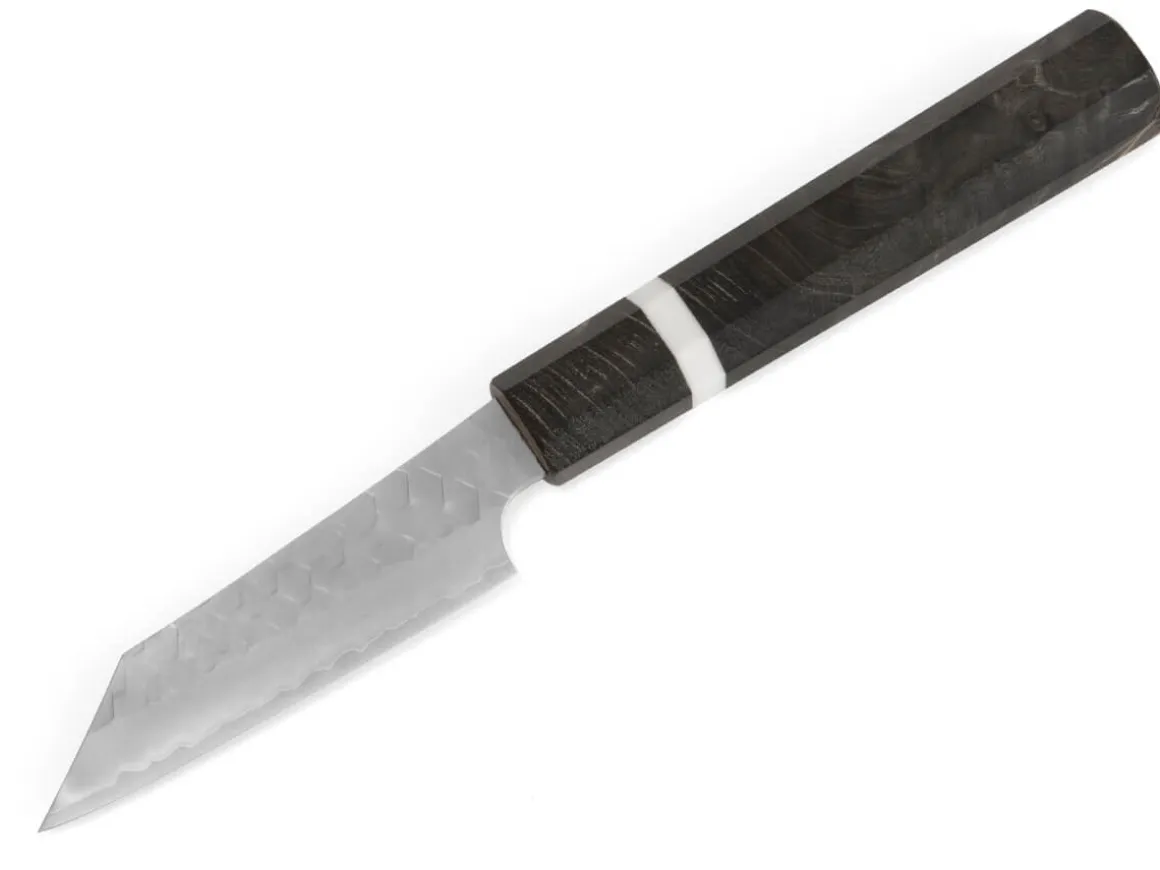 ORYOKI Petty Messer*Schälmesser SPG2 Migaki Tsuchime Kiritsuke Paring 95, Birke