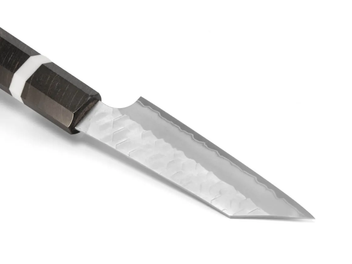 ORYOKI Petty Messer*Schälmesser SPG2 Migaki Tsuchime Kiritsuke Paring 95, Birke