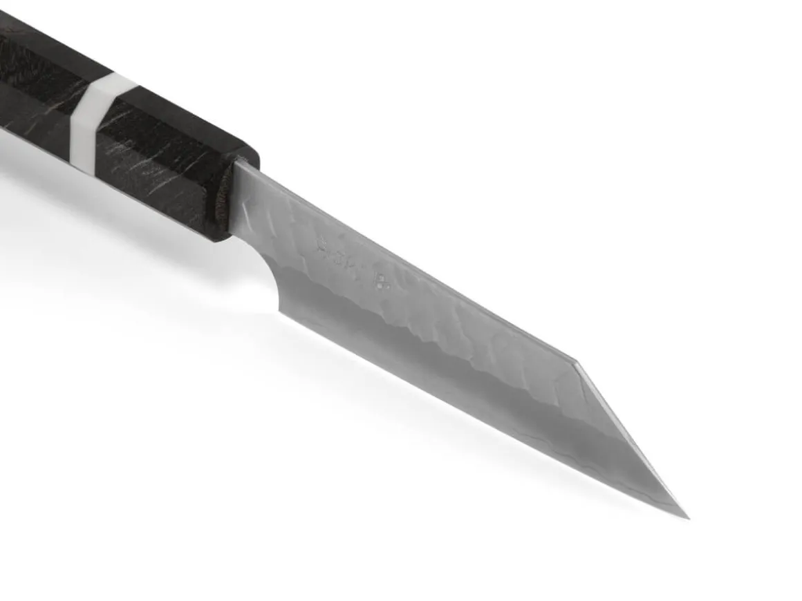 ORYOKI Petty Messer*Schälmesser SPG2 Migaki Tsuchime Kiritsuke Paring 95, Birke