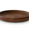 ORYOKI Holzschalen|Lacquerware*Servierteller Turari Sara L, braun