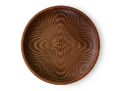 ORYOKI Holzschalen|Lacquerware*Servierteller Turari Sara L, braun