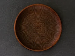 ORYOKI Holzschalen|Lacquerware*Servierteller Turari Sara L, braun