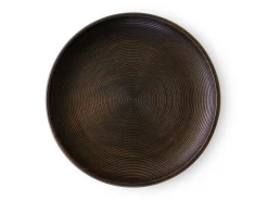 ORYOKI Holzschalen|Lacquerware*Servierteller Turari Sara L, schwarz