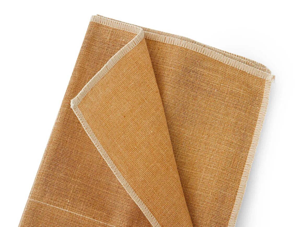 ORYOKI Zubehör*Serviette Bio Napkins, Brown, 50cm x 50cm