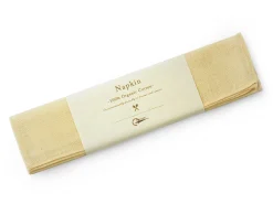 ORYOKI Zubehör*Serviette Bio Napkins, Ivory, 50cm x 50cm