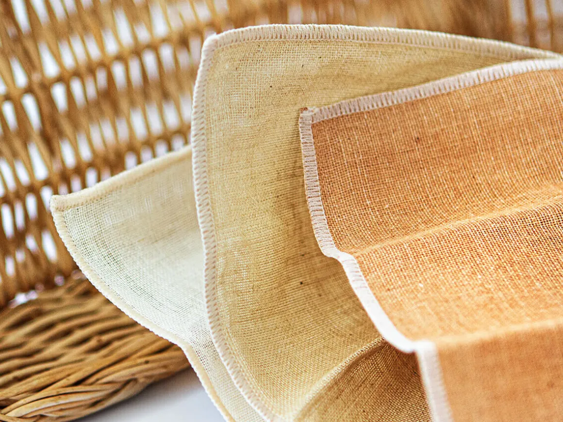 ORYOKI Zubehör*Serviette Bio Napkins, Ivory, 50cm x 50cm