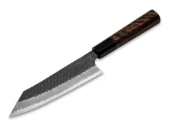 ORYOKI Bunka Messer*SPG2 Kuroshiage Tsuchime Bunka 180mm, Wenge Handle