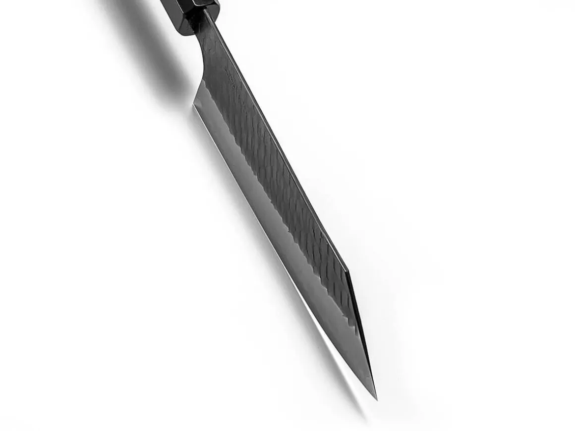 ORYOKI Bunka Messer*SPG2 Kuroshiage Tsuchime Bunka 180mm, Wenge Handle