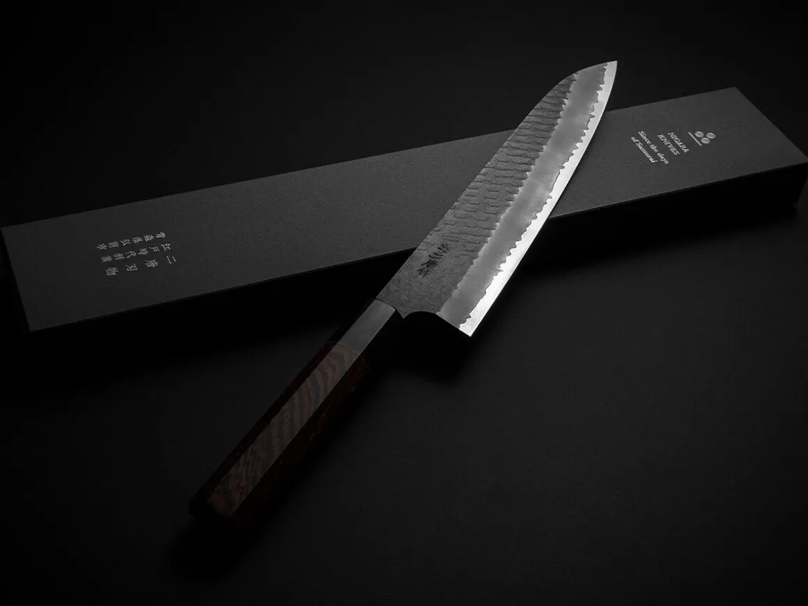 ORYOKI Gyuto Messer*SPG2 Kuroshiage Tsuchime Gyuto 240mm, Wenge Handle