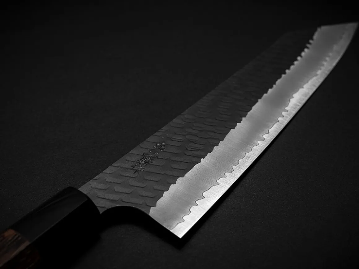 ORYOKI Gyuto Messer*SPG2 Kuroshiage Tsuchime Kiritsuke Gyuto 240mm, Wenge Handle