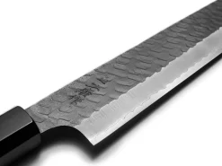 ORYOKI Sushi-Messer|Sashimi Messer*SPG2 Kuroshiage Tsuchime Kiritsuke Sujihiki 255mm, Wenge Handle